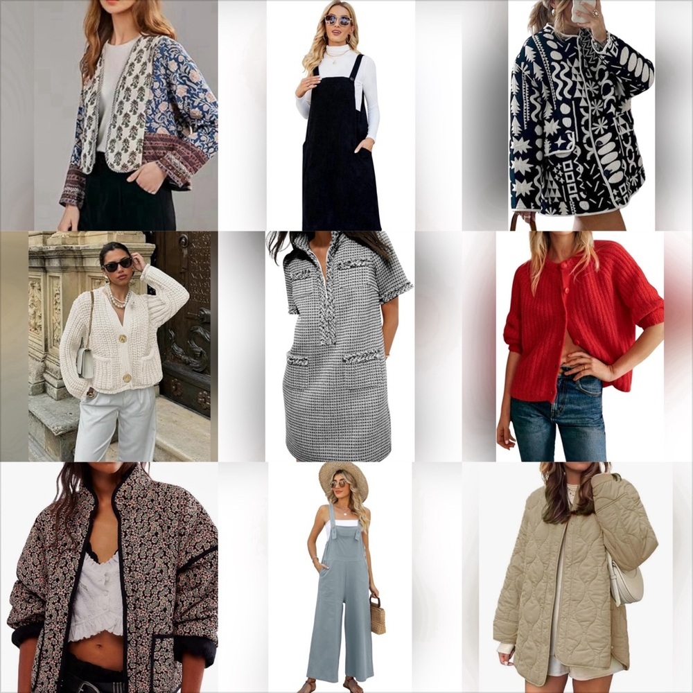 New Chunky Knit Cardigan Sweaters Long Sleeve Open Front Button Kitted Fall - Picture 16 of 16